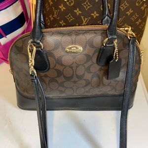 Coach Cora Dome shaped purse